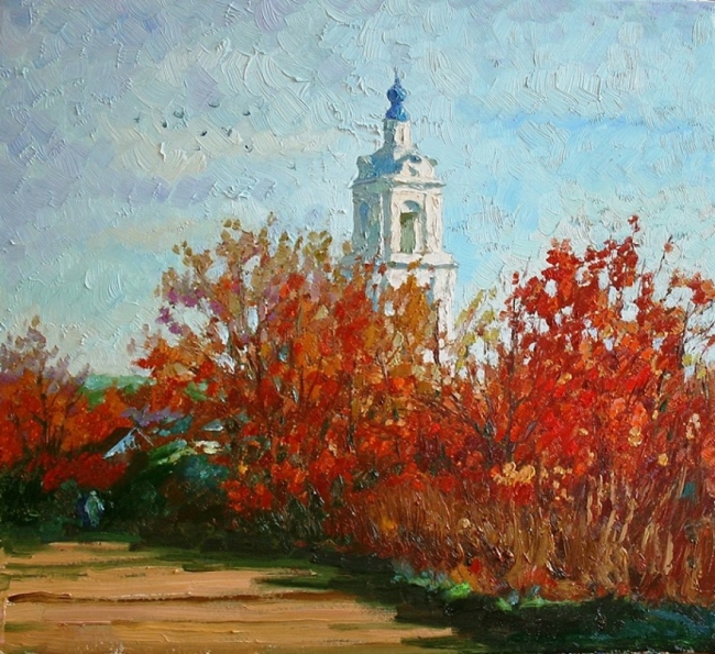 Осень в Порецком