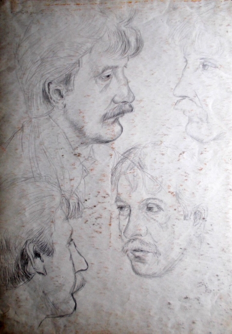Этюд для портрета 4 / Study for a portrait 4