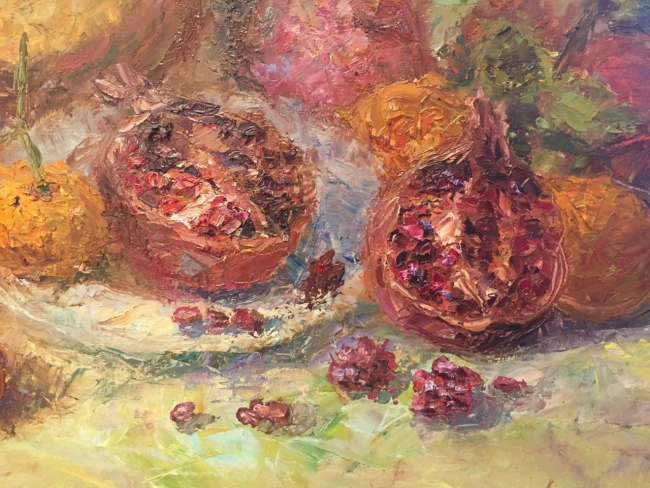 Гранаты и мандарины