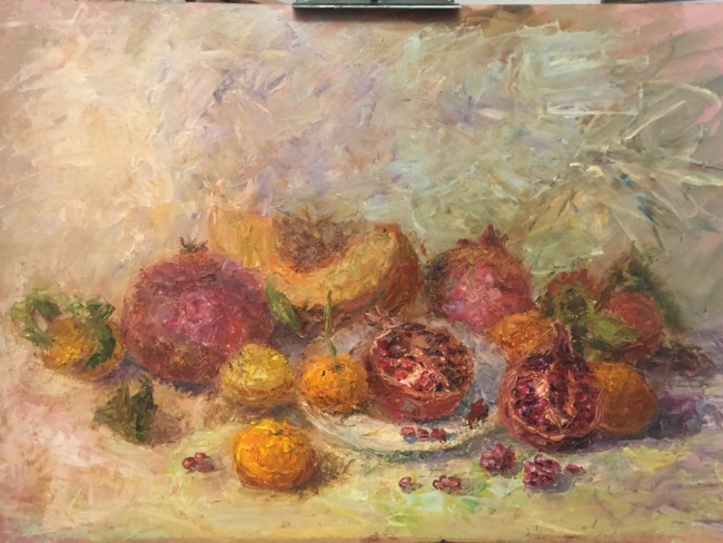 Гранаты и мандарины