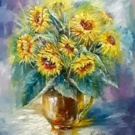 Подсолнухи