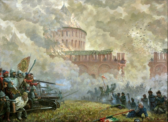 Прорыв. ( Оборона Смоленска от польских захватчиков в 1609 -1611 годах.)  