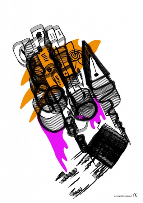one brush
