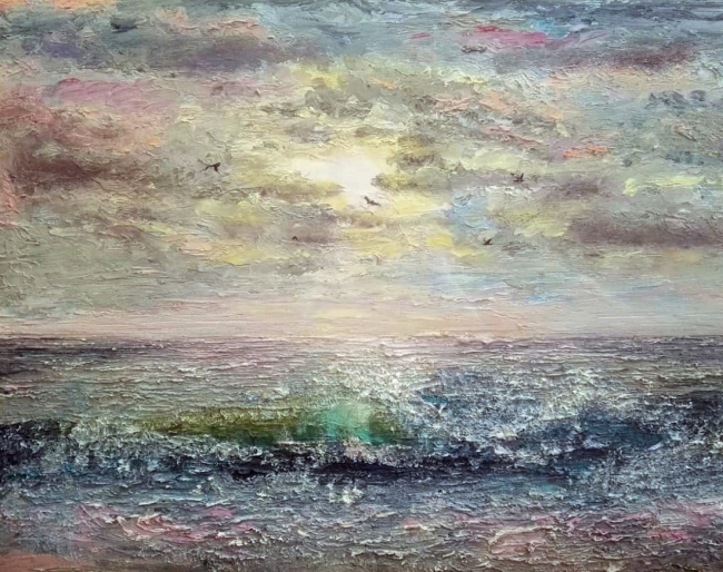 море, волны
