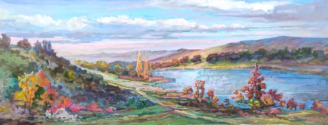 Осень. Дарьевские пруды. Пленэр с доработкой ZhNataly