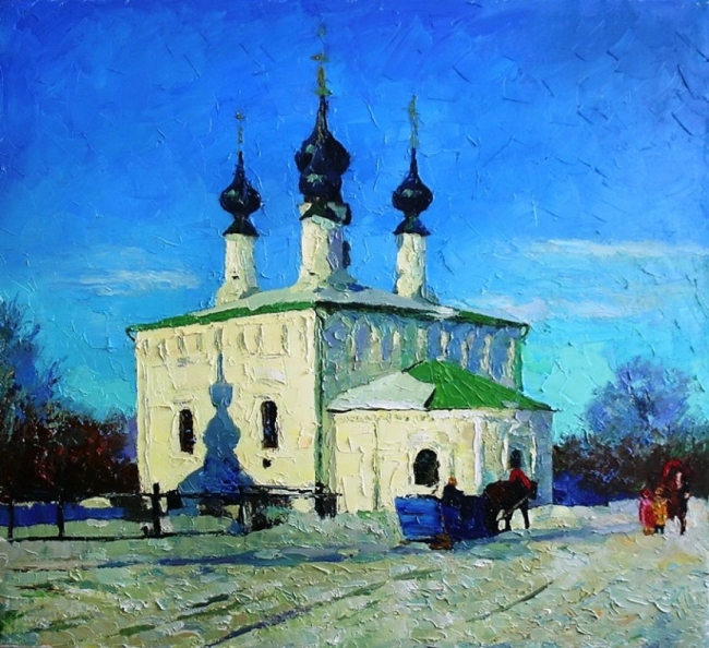 Суздаль. Входо-Иерусалимская церковь