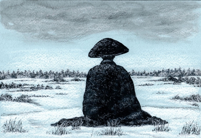 Созерцатель (эскиз) / The Contemplator (sketch)