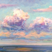 Розовые облака. Пленэр ZhNataly