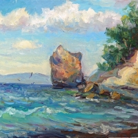 Каменный парус. Пленэр ZhNataly