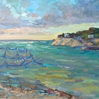 Ставники под берегом. Пленэр с доработкой ZhNataly