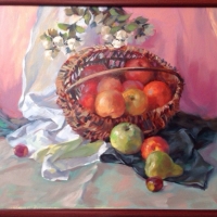 Корзина с фруктами