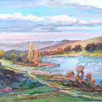 Осень. Дарьевские пруды. Пленэр с доработкой ZhNataly