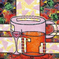 Встреча в солнечных лучах.